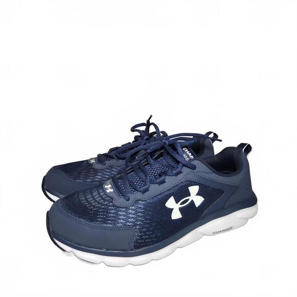 Under Armour Men's Charged Assert 9 Running Shoes Navy Size 11 - Picture 1 of 9